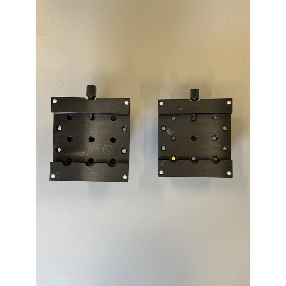 2x Optical Rail PRC-3 With Vertical Stage with Rotary Platform